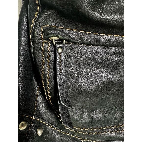 Fossil Leather Shoulder Bag Black 137638 See Description - Picture 6 of 16